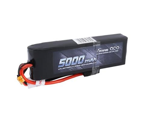 Gens Ace 11.1V 5000mAh 3S1P 50~100C TRX Connector Li-Po battery [B-50C-5000-3S1P-TRX]